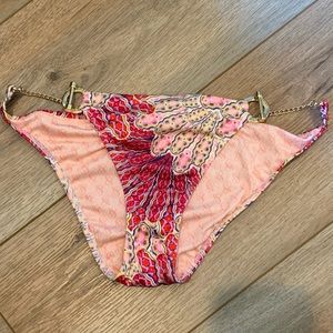 Sexy metal chain Victoria secret bikini bottoms